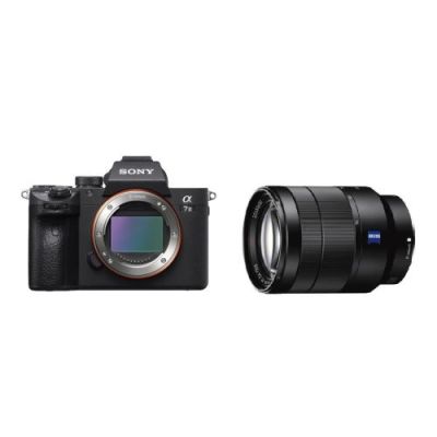 Appareil photo hybride Sony Alpha 7 III avec objectif 24-70 mm f/4 ZA OSS