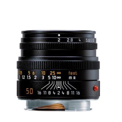 Leica Summicron-M 50 mm f/2 Noir - lentilles et filtres d'appareil Photo (6/4, 0,7 m, 5,23 cm, 1:11.5, 40°, 27°)