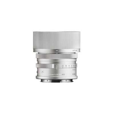 SIGMA Objectif 45mm f/2.8 DG Contemporary Silver Compatible avec Monture L