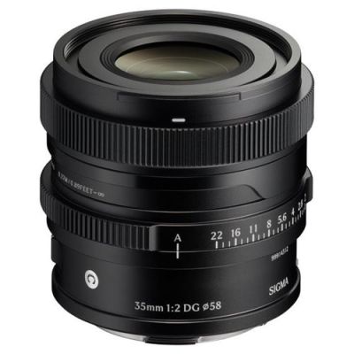 SIGMA Objectif 35mm f/2 DG Noir Contemporary Compatible avec Monture L