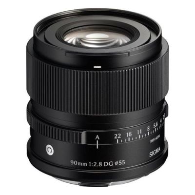 SIGMA Objectif 90mm f/2.8 DG Noir Contemporary Compatible avec Monture L