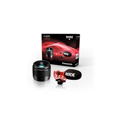 Kit accessoires pour Lumix Micro 4/3 : Lumix 25mm F1.7 + Micro Vidéomicro 2