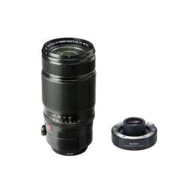 Fujifilm Kit Objectif XF 50-140 mm F2.8R-OIS WR + Téléconvertisseur XF 1.4X TC WR Noir
