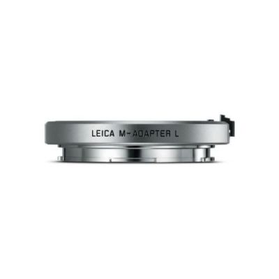Bague d'adaptation Leica objectif M vers boitiers SL, CL, T et TL argenté