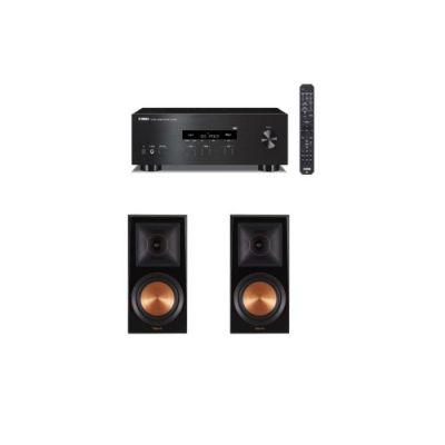 Amplificateur Yamaha R-S202D Black + Enceinte Klipsch RP-600M Ebony Vendue par paire