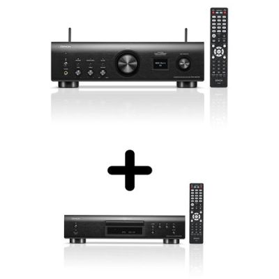 Pack amplificateur Denon PMA-900HNE Noir avec lecteur CD DCD-900NE Noir