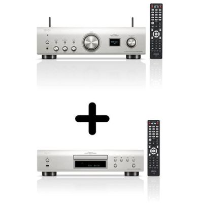Pack amplificateur Denon PMA-900HNE Argent avec lecteur CD DCD-900NE Argent