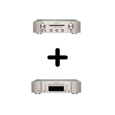 Ampli Hifi Stéréo Marantz PM6007 Argent + Platine CD CD6007 Argent