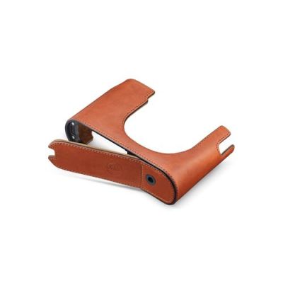 LEICA Q3 DEMI ETUI CUIR COGNAC 19652