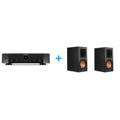 Amplificateur Hi-Fi Marantz Stéréo 70 Noir + une paire d'enceintes Klipsch RP-600M Ebony