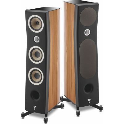 Enceinte colonne Focal Kanta N°2 Noyer High Gloss Noir Mat vendu à l'unité