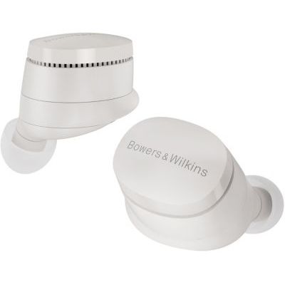 Bowers & Wilkins Pi6 Écouteurs sans Fil True Wireless - Gris Nuage | Réduction de Bruit, Bluetooth, aptX Adaptive, Quick Charge, 24 Heures de Lecture, 6 Microphones Intégrés