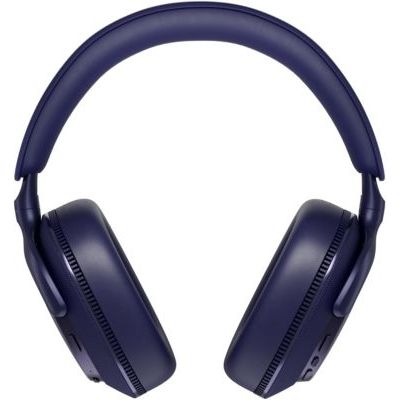 Bowers & Wilkins Px7 S3 Casque Supra-Auriculaire sans Fil, Réduction de Bruit Avancée, DSP 24-bit, aptX Lossless, 30 Heures de Lecture, 8 Microphones, Charge Rapide - Bleu Indigo