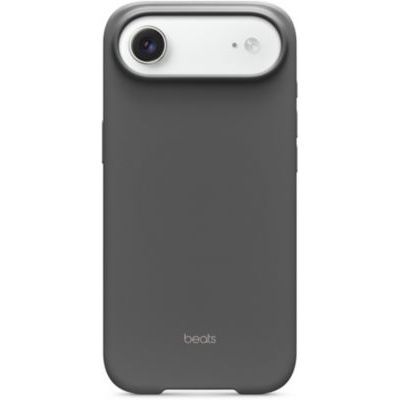 Beats Coque pour iPhone Air équipée MagSafe avec Commande de l'appareil Photo, Fini Mat, Doublure en Tissu Microfibre - Gris Granite