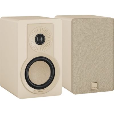 image Enceintes bibliothèque Dali Kupid Blanc caramel