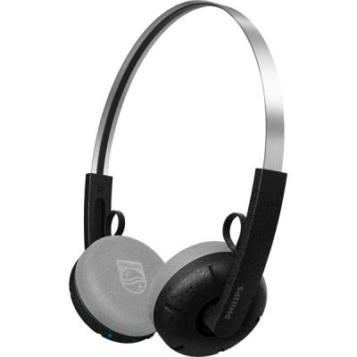 image Philips Century TAH2000BK/00 Casque Audio sans Fil série 2000 « The Ringo » | Casque rétro Bluetooth 5.4 avec 26 Heures d'autonomie de Lecture, multipoint, Micro, Commandes Supra-Auriculaires et