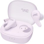 image produit JVC HA-A23T-V - Écouteurs True Wireless Gumy Premium avec Annulation du Bruit, Bluetooth 5.4, Mode sonore ambiant, 26 Heures d'autonomie et étui de Charge translucide, USB-C, Violet - livrable en France