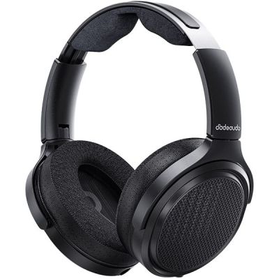 image FiiO JT7 Casque Supra-auriculaire magnétique planaire 95 x 86 mm, diaphragme Ultra-Fin de 3 µm, Design Pliable et léger, câble détachable de 4,4 mm/3,5 mm pour audiophiles (Noir)