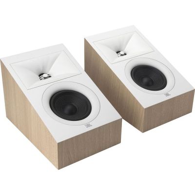image Enceintes Atmos JBL 240H Bois clair