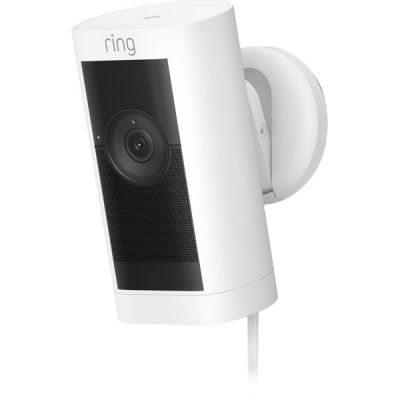 Caméras Ring Stick Up Cam Pro Plug-in Blanc
