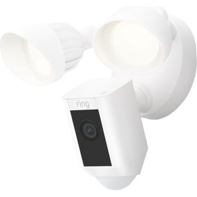 image Caméras Ring Floodlight Cam Wired Plus Blanc