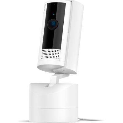image Caméra intérieure orientable Ring (Pan-Tilt Indoor Camera) | Caméra de surveillance des animaux, à prise, orientable à 360° et inclinable à 169° | Essai Ring Protect gratuit 30 jours