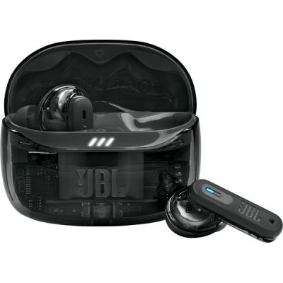 JBL Tune Beam Ghost 2, Écouteurs sans Fil Bluetooth, réduction de Bruit, 48 Heures d'autonomie, résistance à l'eau et à la poussière IP54, Connexion multipoint, Black Ghost image JBL Tune Beam Ghost 2, Écouteurs sans Fil Bluetooth, réduction de Bruit, 48 Heures d'autonomie, résistance à l'eau et à la poussière IP54, Connexion multipoint, Black Ghost
