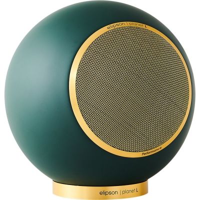 Enceintes bibliothèque Elipson Planet L Performance Vert foncé Gold