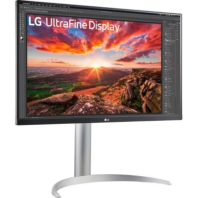 image LG Ultrafine™ 27UP850K-W Ecran PC 4K 27" - Dalle IPS résolution UHD (3840 x 2160), 5ms GtG 60Hz, DisplayHDR™ 400, DCI-P3 95% (CIE1976), Mode Lecture, inclinable, réglable en Hauteur