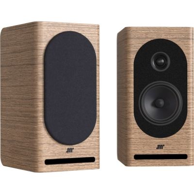 image Enceintes bibliothèque Jean-Marie Reynaud Lucia MKII Woodscore