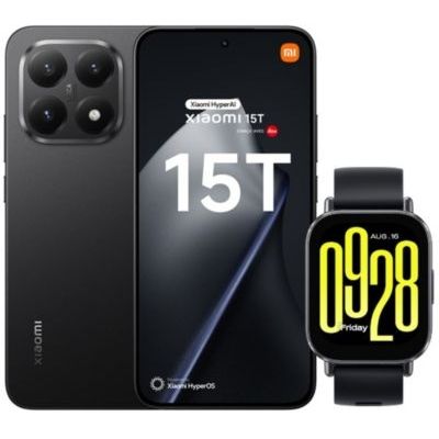 image Smartphone XIAOMI Pack 15T 256Go + Redmi Watch 5