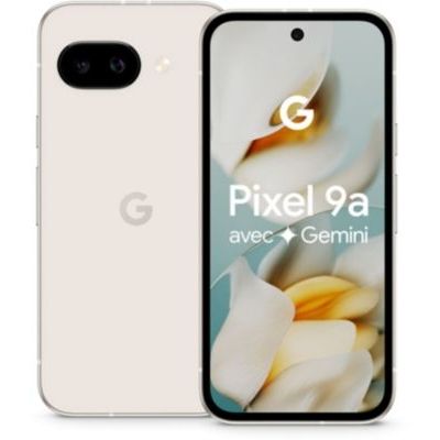 image Google Pixel 9a – Smartphone Android débloqué avec Appareil Photo IA, Batterie Longue durée et sécurité Robuste – Porcelaine, 128GB