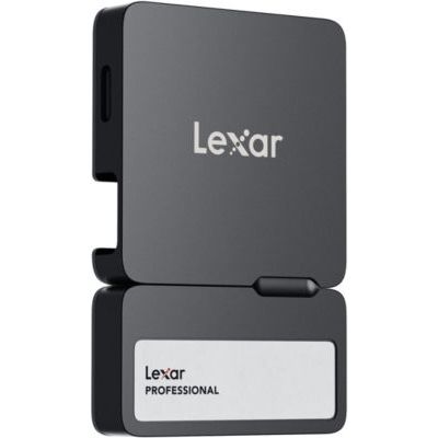 image Disque dur SSD externe LEXAR GO 1To + HUB