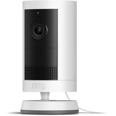 image Caméra de surveillance RING Cam Plus - Plug-in - Blanche