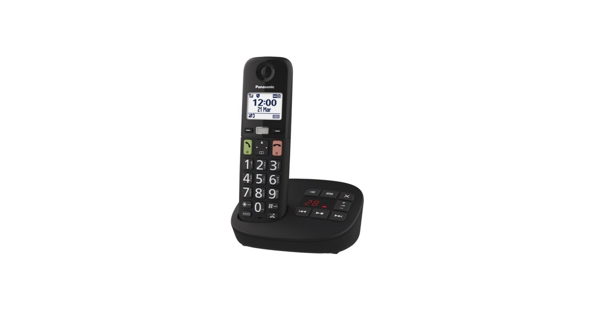Téléphone Sans Fil Panasonic KX-T3968-B – Répondeur/Mains-Libres – Occasion