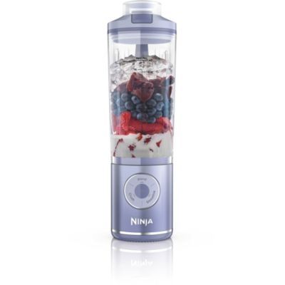 image Ninja Blast Max mixeur portable, 570 ml, rechargeable, tasse et couvercle étanche, 3 fonctions de mixage, fait des smoothies, des boissons protéinées et des granités, Lavande BC251EULD