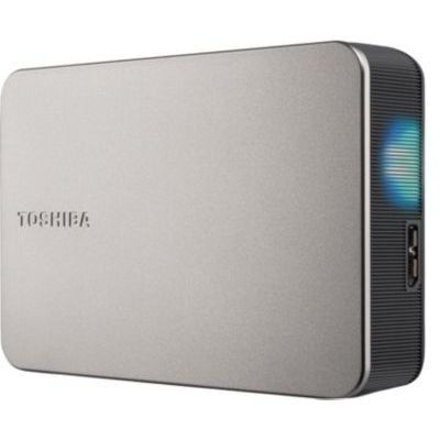 image Toshiba Canvio Flex 4 TB - Disque Dur Externe (HDD) Portable 2,5'' pour Mac, Windows PC, Smartphone et Tablette, Compatible avec la Plupart des appareils USB-C et USB-A, Argent Chaud (HDTX240ESCCA)