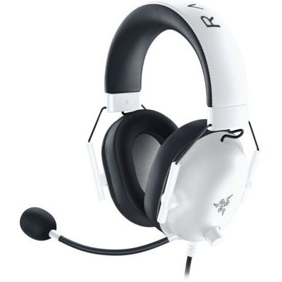 image Razer BlackShark V2 X (Xbox) - Casque Filaire E-Sports pour Console Xbox S - X (250g, Microphone cardioïde, membranes 50mm, Annulation Passive du Bruit, Jack 3,5mm) Blanc