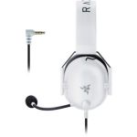 image produit Razer BlackShark V2 X (PlayStation) - Casque e-Sport Filaire pour Console PlayStation 5 (250g, Microphone cardioïde, Haut-parleurs 50mm, Annulation Passive du Bruit, Jack 3.5mm) Blanc - livrable en France