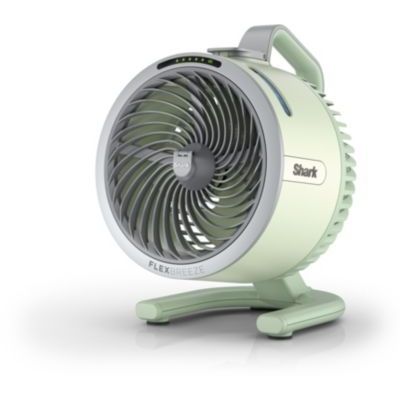 image Shark FlexBreeze HydroGo, ventilateur brumisateur portable, rafraîchisseur d'air silencieux intérieur/extérieur, discret et durable, avec/sans fil, léger, 5 réglages de vitesse, Menthe FA050EUGN