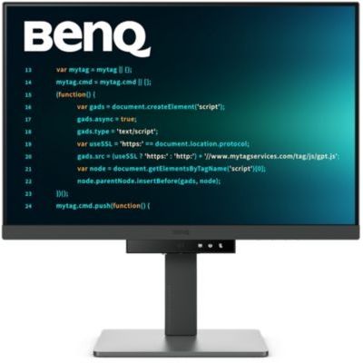 image BenQ RD240Q 24" WQXGA 2560x1600 Écran Développeur avec Rapport 16:10, Anti-éblouissement, MoonHalo Light, Modes de Codage Avancés, Réduction de la Fatigue Oculaire Nocturne