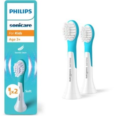 image Philips Sonicare for Kids - têtes de brosse à dents de rechange d'origine pour enfants à partir de 3 ans, lot de 2, HX6032/90