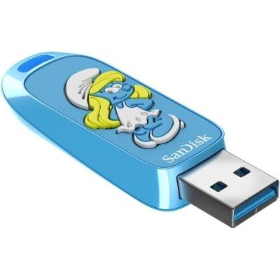image Clé USB SANDISK 256Go 3.2 Edition Schtroumpfette