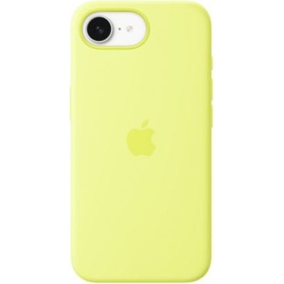 image Coque APPLE iPhone 16e silicone Jaune fluo