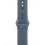 image produit Apple Watch Band - Bracelet Sport - 42 mm - Bleu maritime - S/M - livrable en France