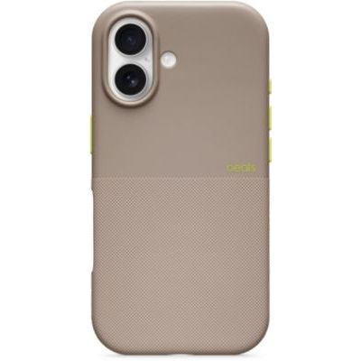 image Beats Coque Haute résistance pour iPhone 17 équipée MagSafe avec Commande de l'appareil Photo, Protection Contre Les Chutes et Les Rayures, Fini Mat texturé - Gris Alpin