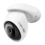 image produit TP-LINK Tapo C560WS, IP-Sicherheitskamera, Innen & Au?en, Kabelgebunden, Decke/Wand/Schreibtisch, Wei?, Gl?hbirne