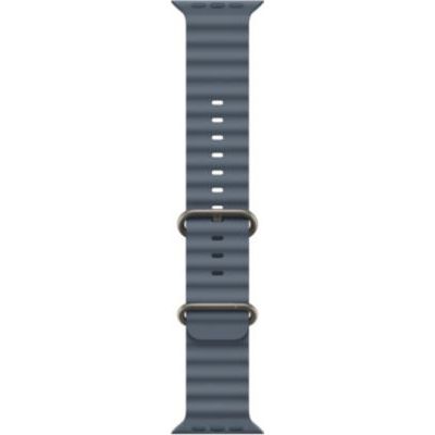 image Apple Watch Band - Ocean Band - 49 mm - Bleu maritime - One Size