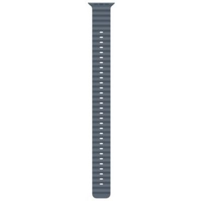 image Apple Watch Band - Ocean Band - 49 mm - Bleu maritime - Extra Large