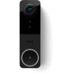 image produit Philips Hue Sonnette vidéo Filaire Secure, caméra 2K Grand Angle, Notifications, Caméra de Surveillance extérieure avec Audio bidirectionnel et Vue Infrarouge, intégration avec Les Lampes Hue, Noir